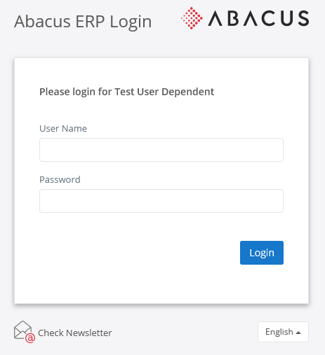 User-dependent authenication